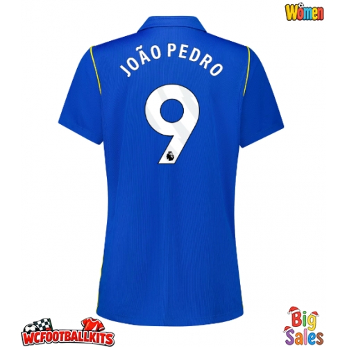 Chelsea Joao Pedro #9 Replica Home Stadium Shirt for Women 2026-27 Short Sleeve